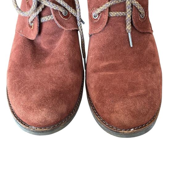 Naot Love Bohemian Rust Brown Suede Lace Up Boots size 41 US size 10.5 - Picture 4 of 10